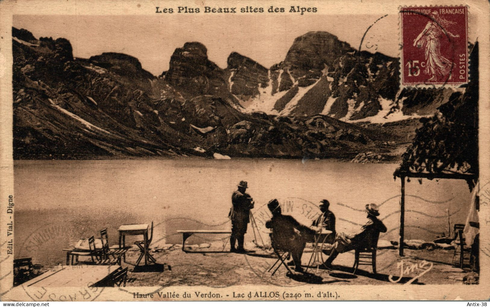 N37 - 04 - Lac D'ALLOS - Ales De Haute Provence - Haute Vallée Du Verdon - Sonstige & Ohne Zuordnung