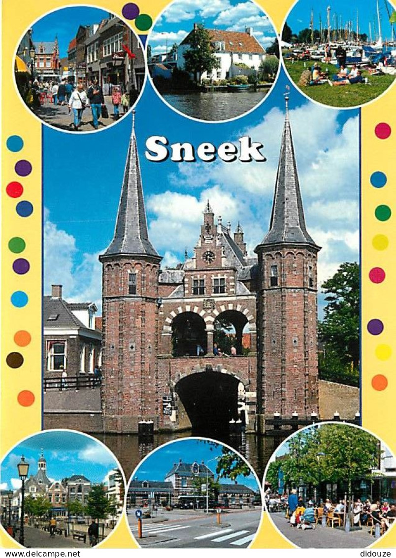 Pays-Bas - Nederland - Sneek - Multivues - CPM - Voir Scans Recto-Verso - Sneek