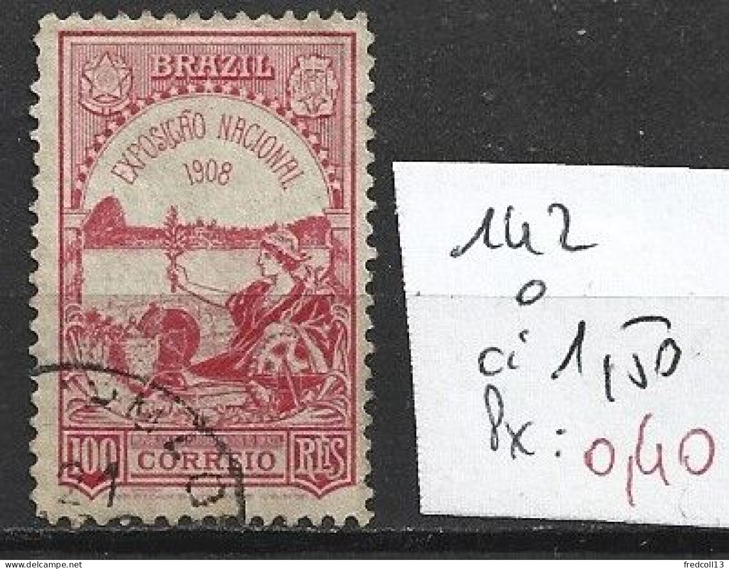 BRESIL 142 Oblitéré Côte 1.50 € - Used Stamps