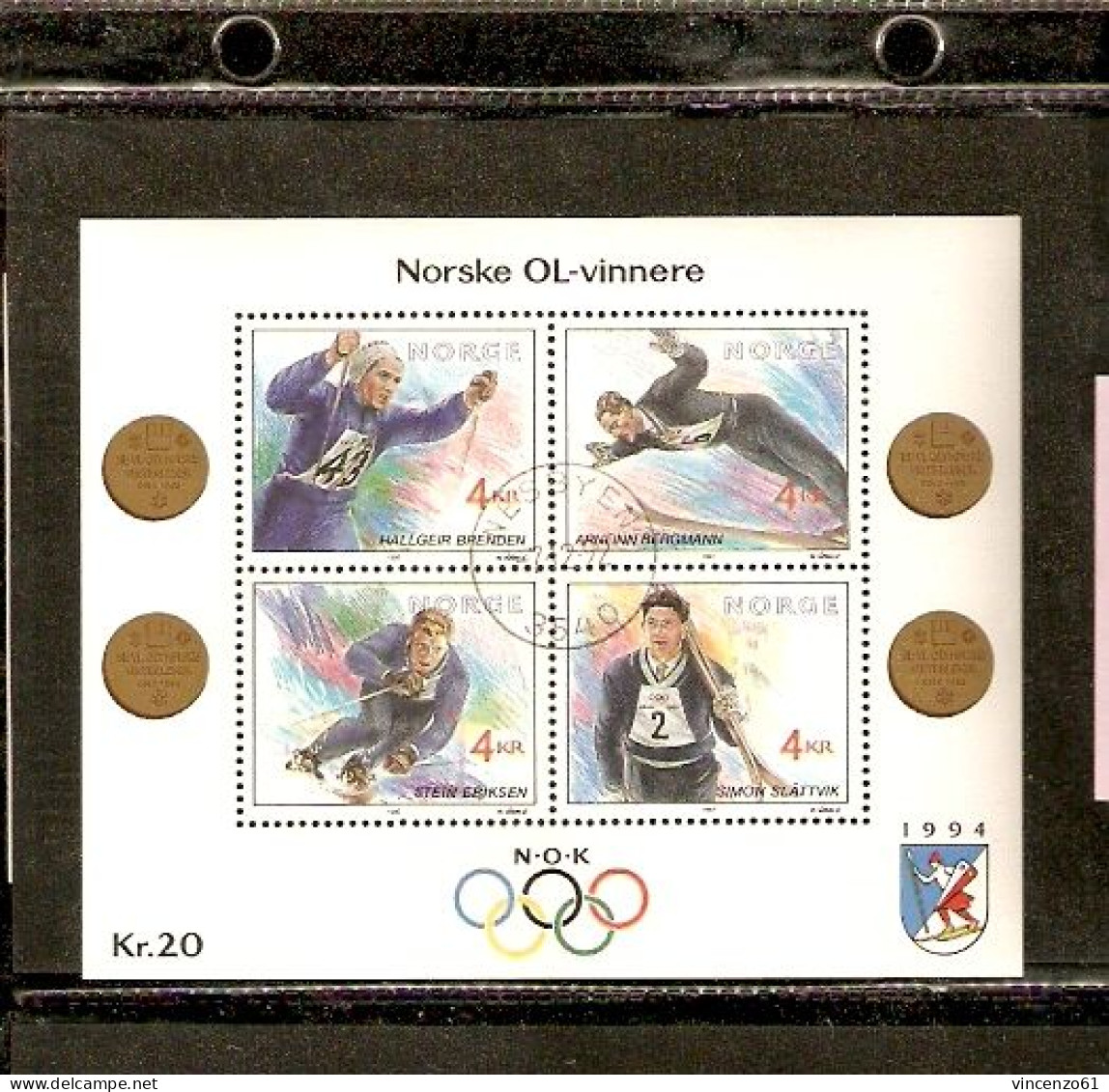 NORGE 1994 OL VINNERE - Sci