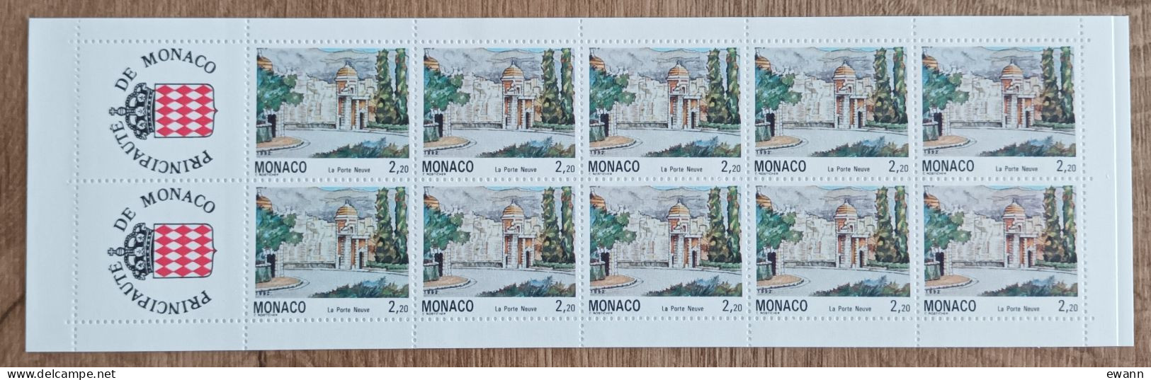 Monaco - Carnet YT N°7 - Vues Du Vieux Monaco Ville - 1992 - Neuf - Postzegelboekjes