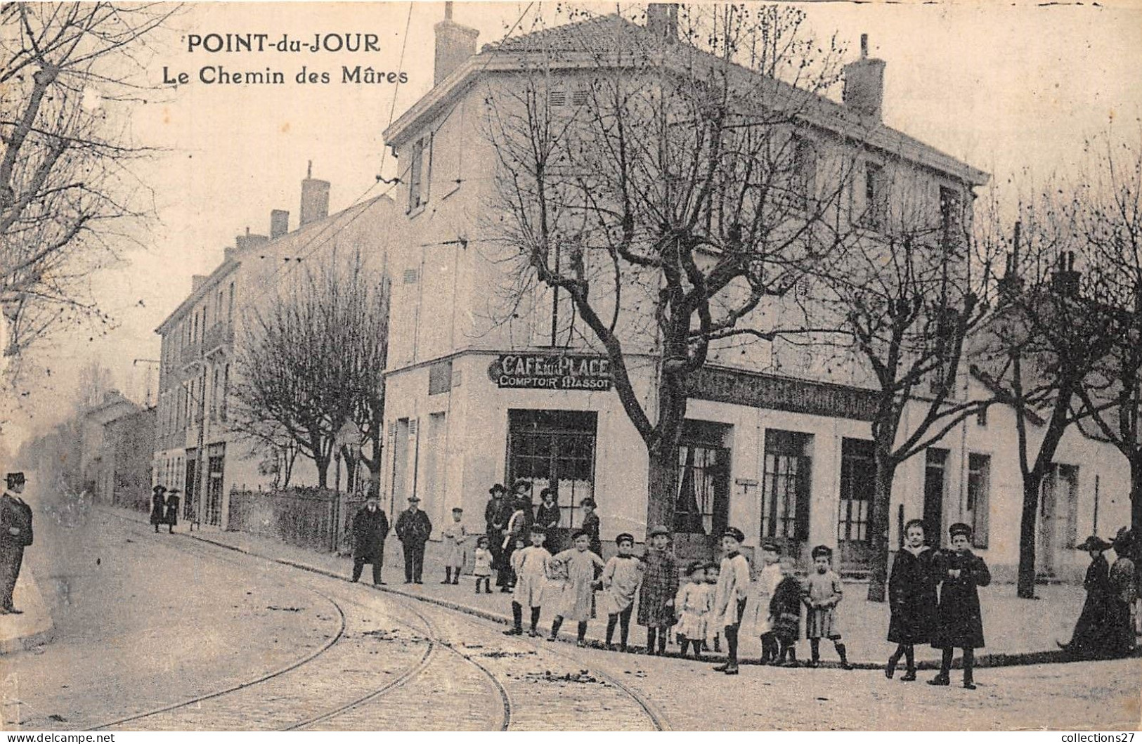 92-BOULOGNE- POINT-DU-JOUR- LE CHEMIN DES MÛRES - Boulogne Billancourt