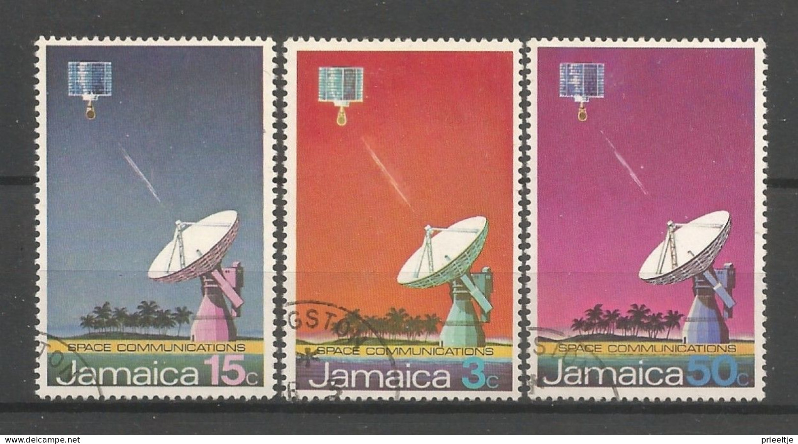 Jamaica 1972 Satellite Station Y.T. 350/352  (0) - Jamaica (1962-...)