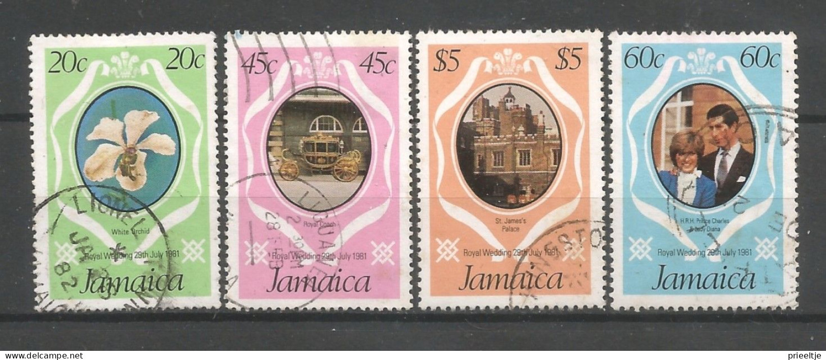 Jamaica 1981 Royal Wedding Y.T. 512/515  (0) - Jamaica (1962-...)