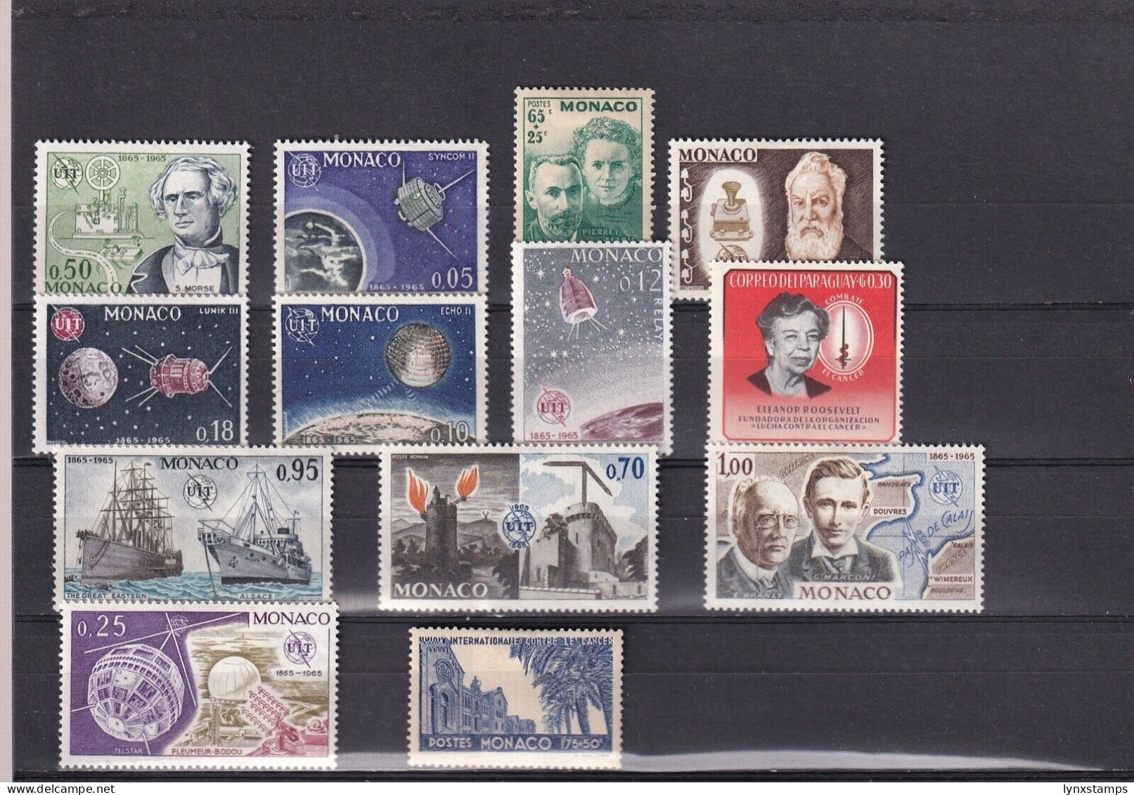 G016 Monaco Mint Stamps Selection - Collections, Lots & Séries