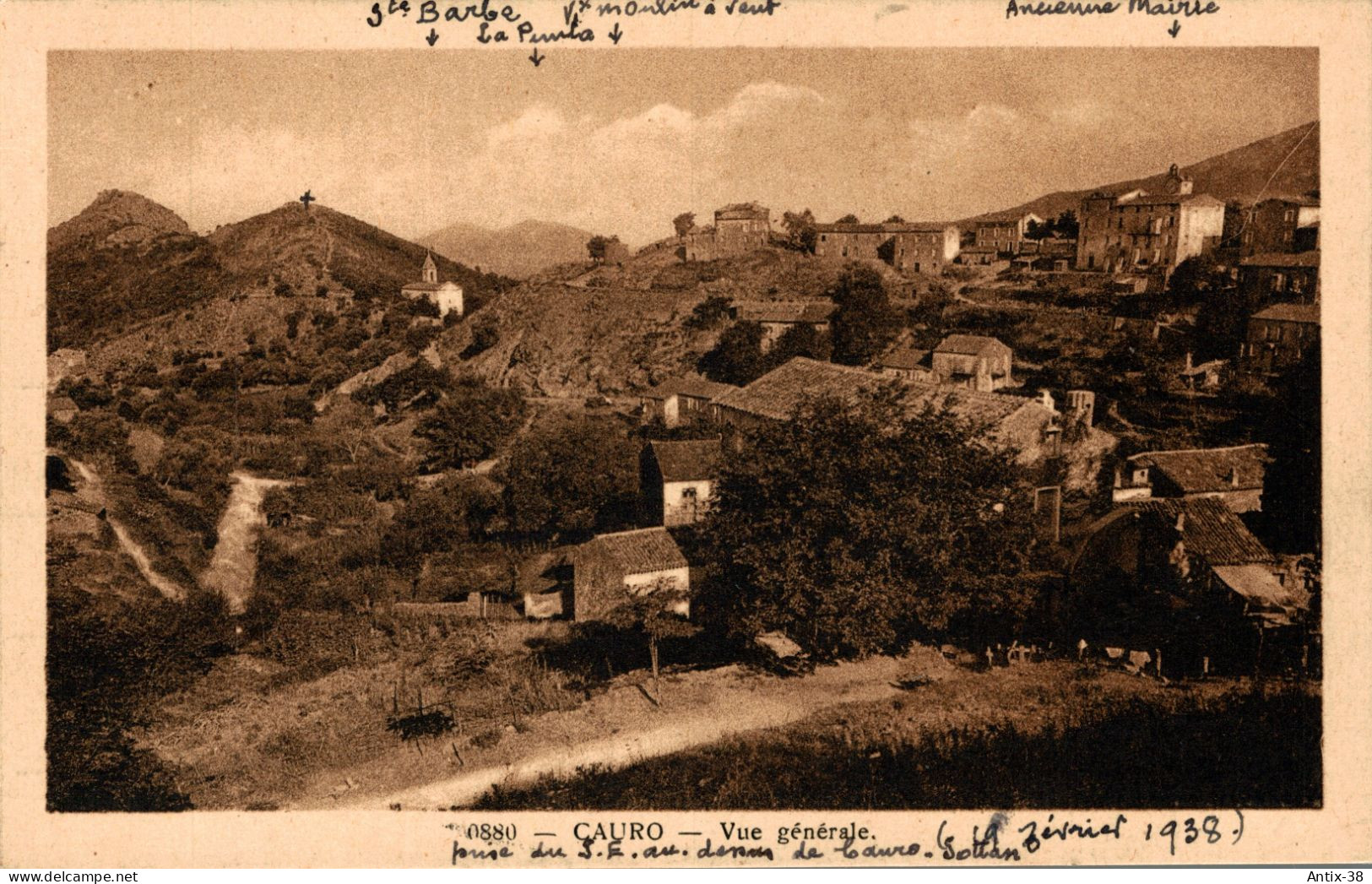 N38 - 2A - CAURO - Corse - Vue Générale - Autres & Non Classés