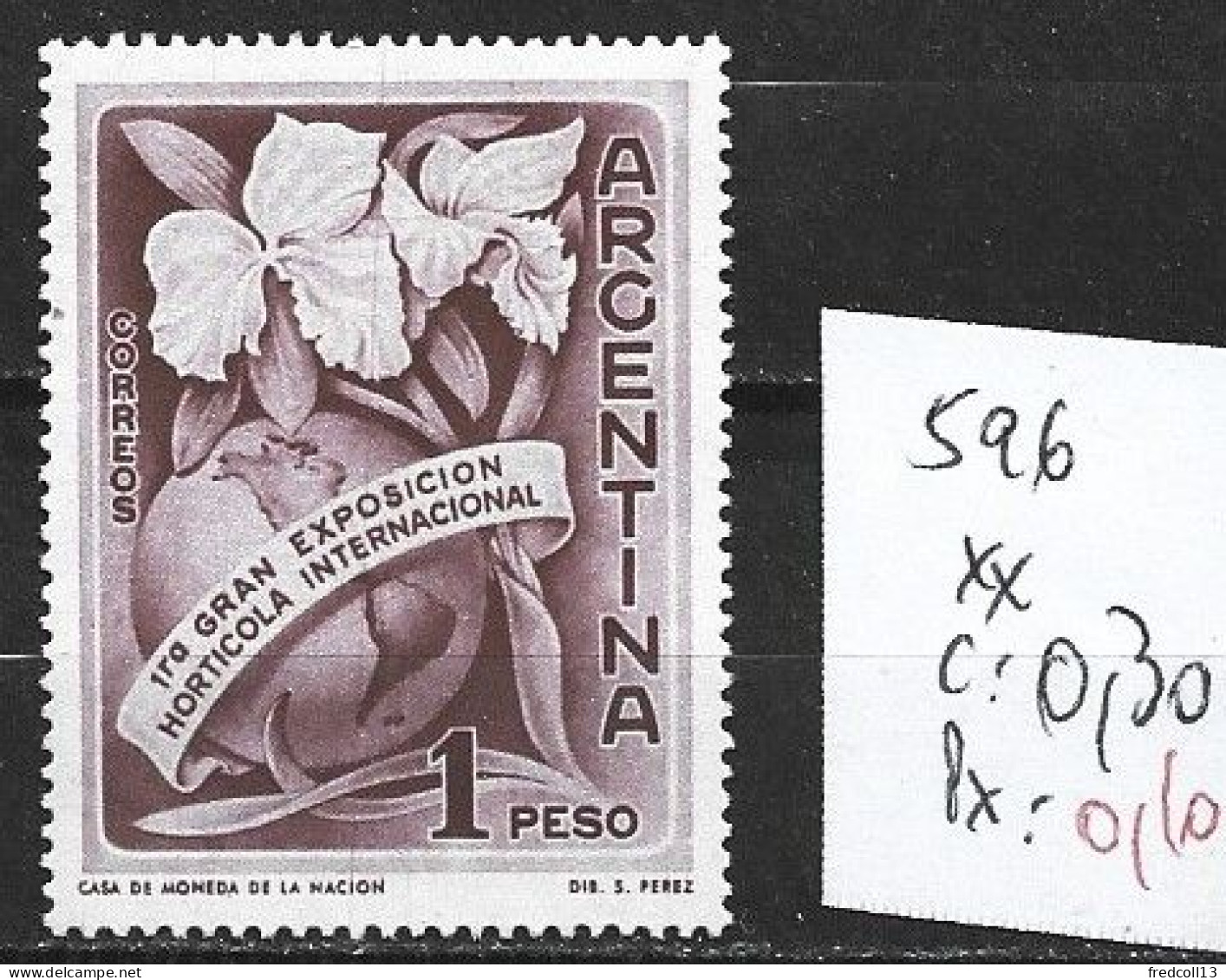 ARGENTINE 596 ** Côte 0.30 € - Unused Stamps
