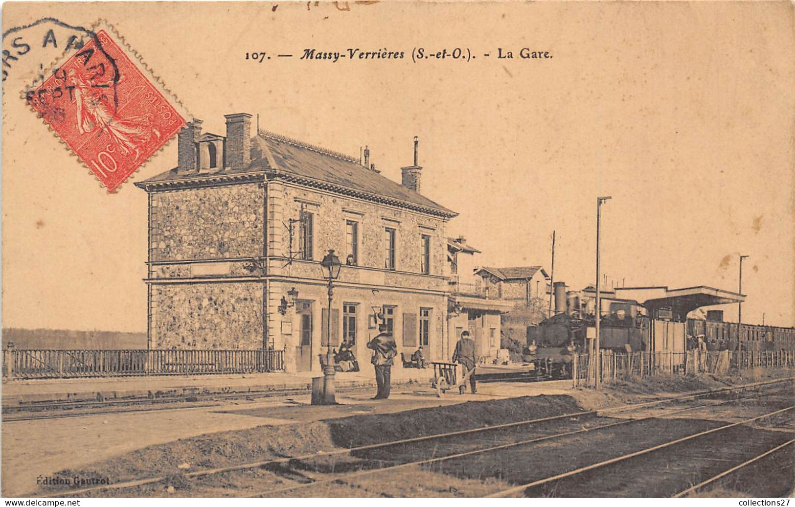 91-MASSY-VERRIERES- LA GARE - Massy