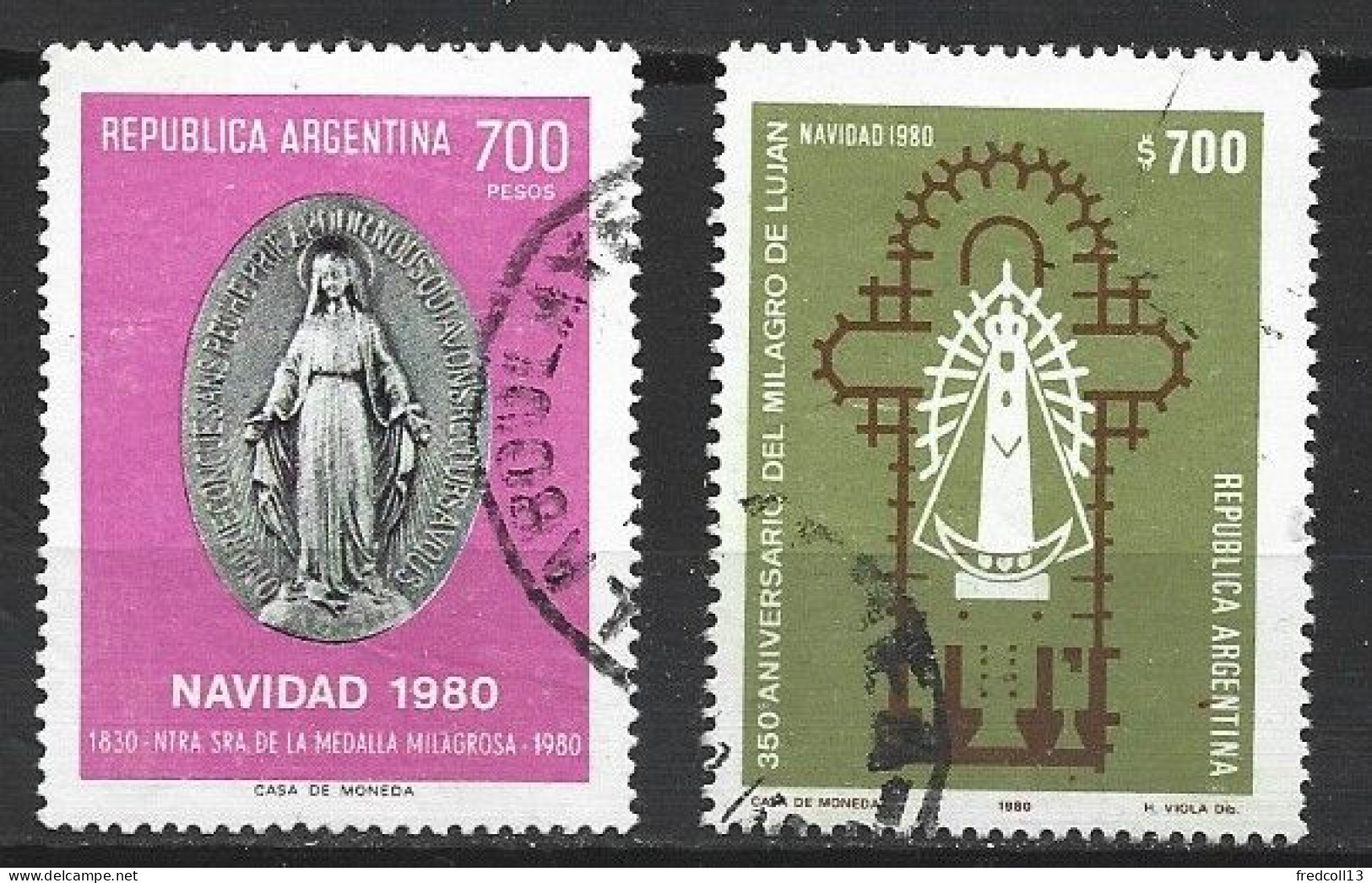 ARGENTINE 1234-35 Oblitérés Côte 0.80 € - Used Stamps