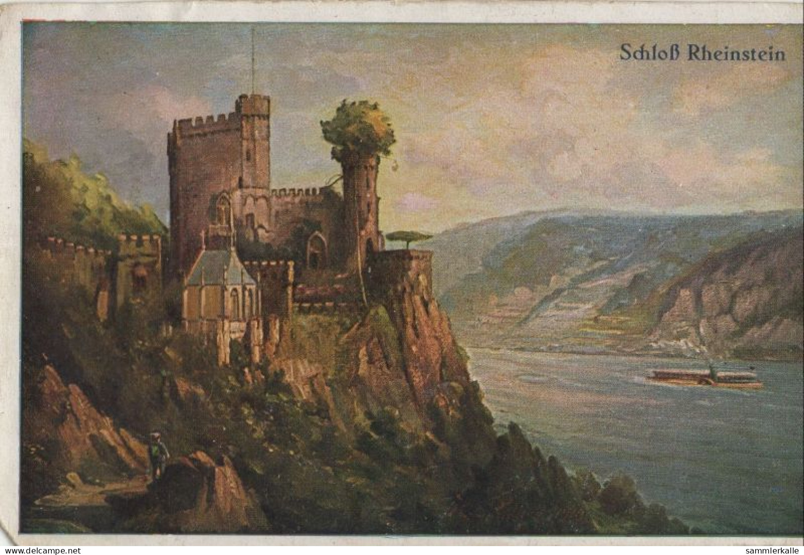 127931 - Rheinstein, Burg (OT Trechtingshausen) - Auf Bergjegel - Ingelheim