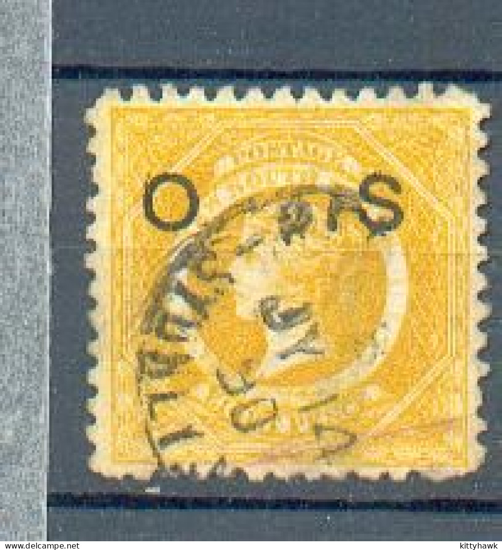 B 219 - Victoria - YT Serv 7 ° Obli - Used Stamps