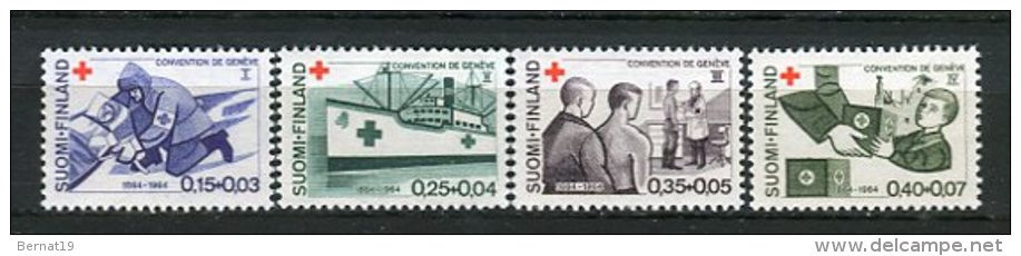 Finlandia 1964. Yvert 561-64 * MH. - Ongebruikt