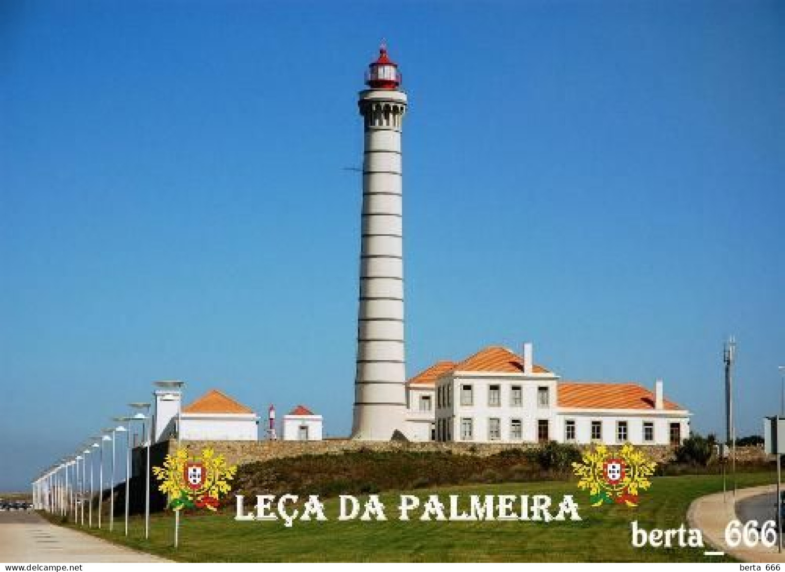 Portugal Leca Da Palmeira Lighthouse New Postcard - Lighthouses