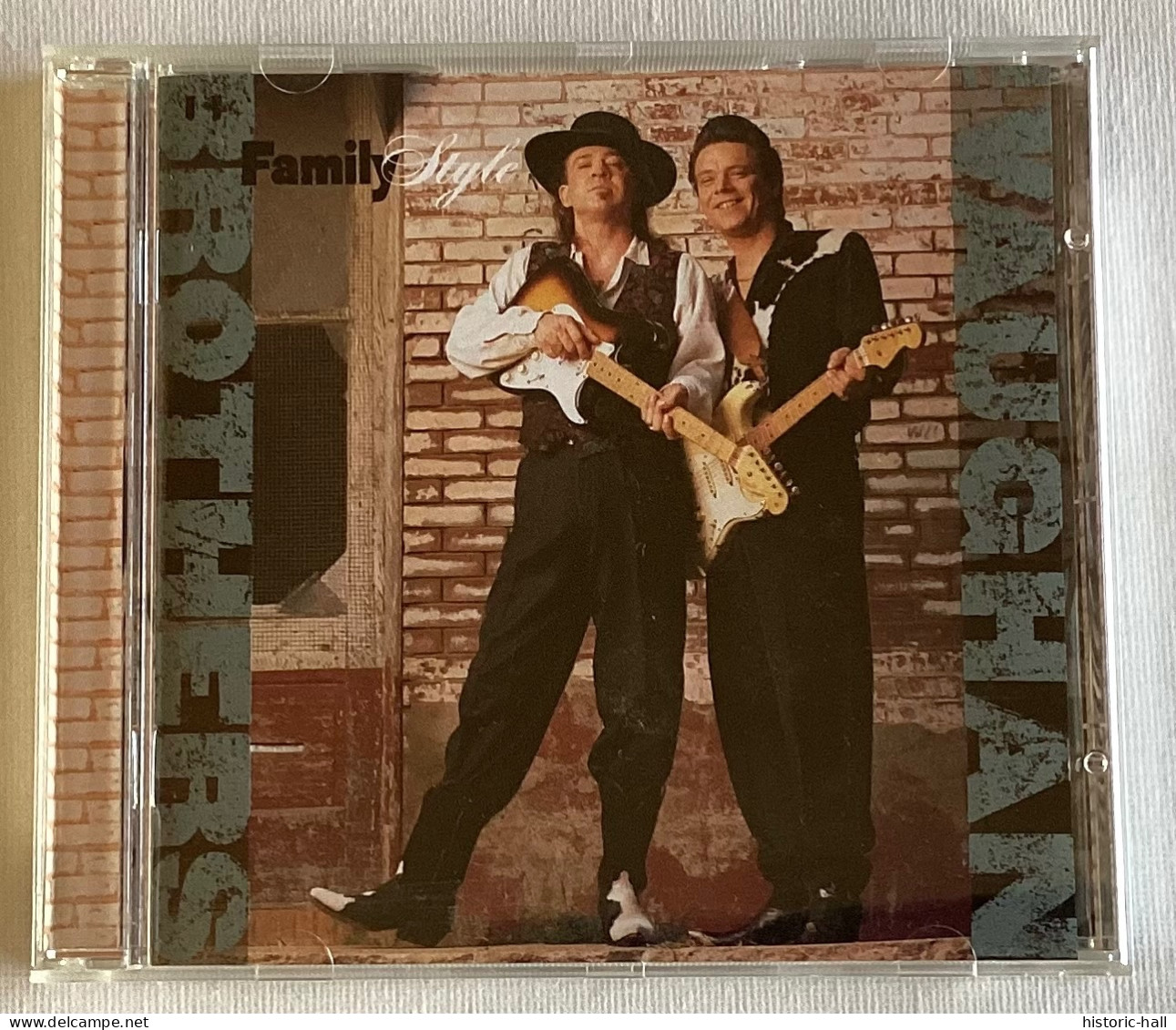 THE VAUGHAN BROTHERS - Family Style - CD - 1990 - Blues