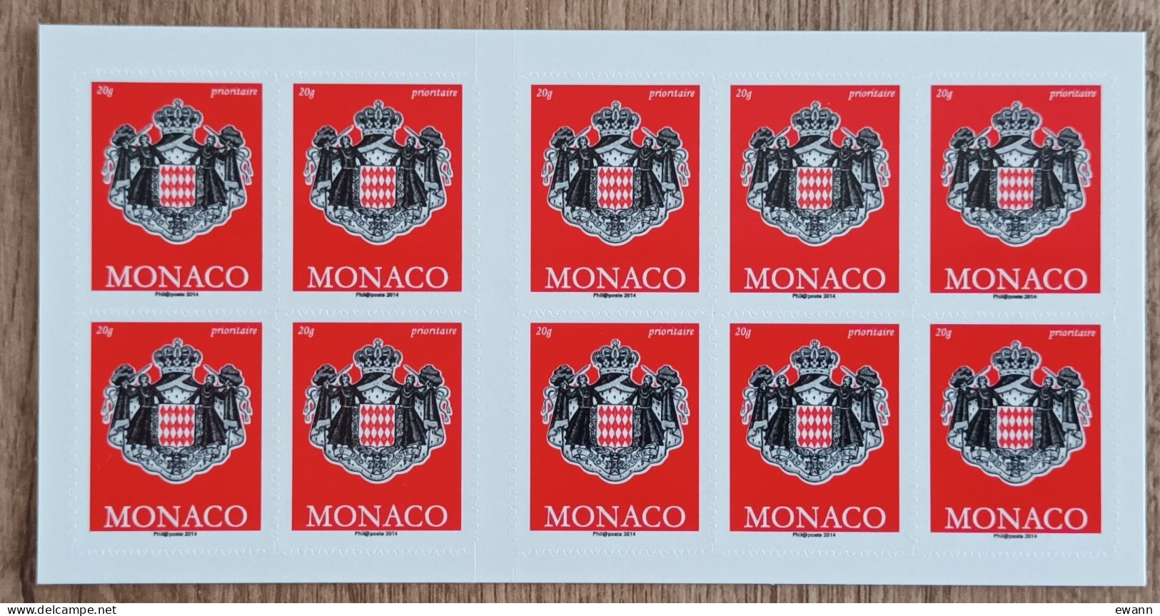 Monaco - Carnet YT N°18 - Armoiries - 2014 - Neuf - Markenheftchen