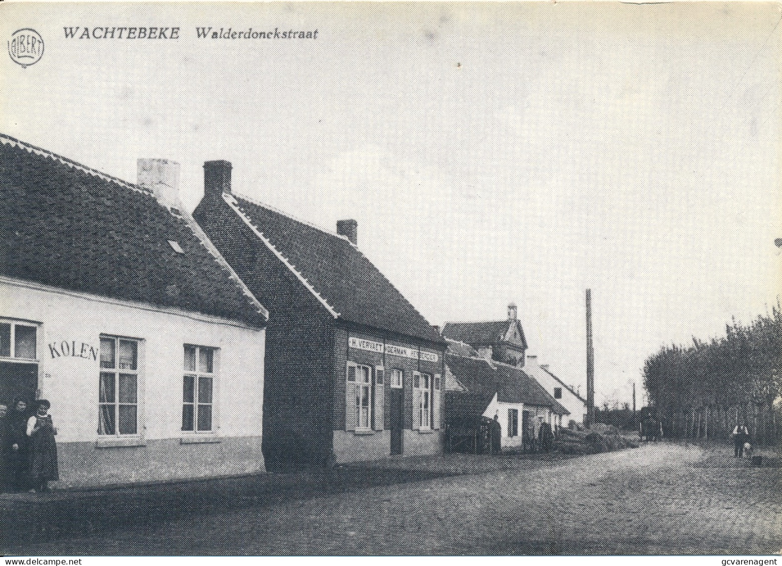 WACHTEBEKE  WALDERDONCKSTRAAT   - UIT PRIVE VERZAMELING BOONE  E . ERTVELDE  1985          ZIE AFBEELDINGEN - Wachtebeke