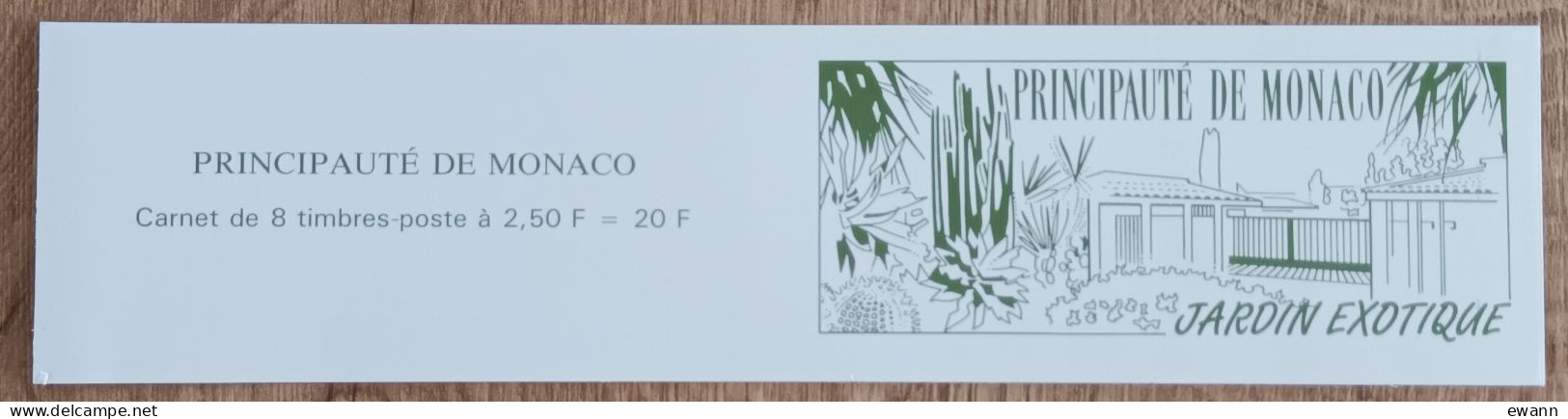 Monaco - Carnet YT N°9 - Flore Du Jardin Exotique - 1993 - Neuf - Markenheftchen