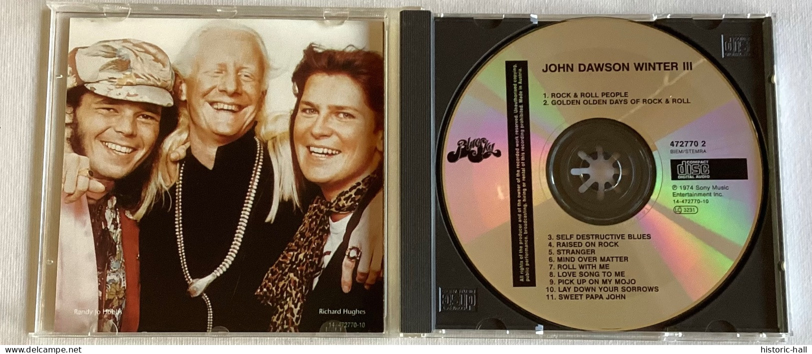 JOHN DAWSON WINTER - III - CD - 1974/? - French Press - Blues