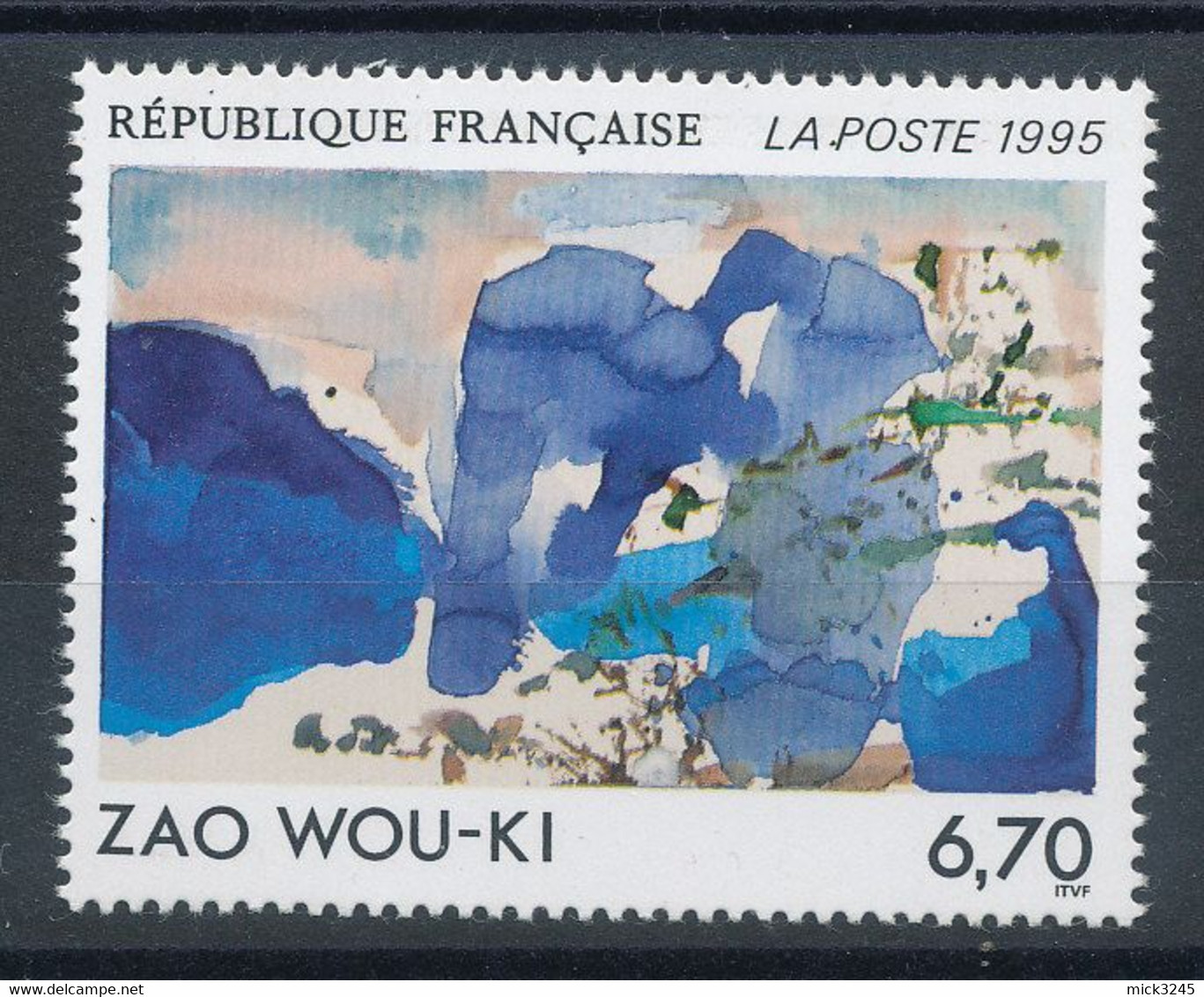 2928** Tableau De Zao Wou-Ki - Ungebraucht