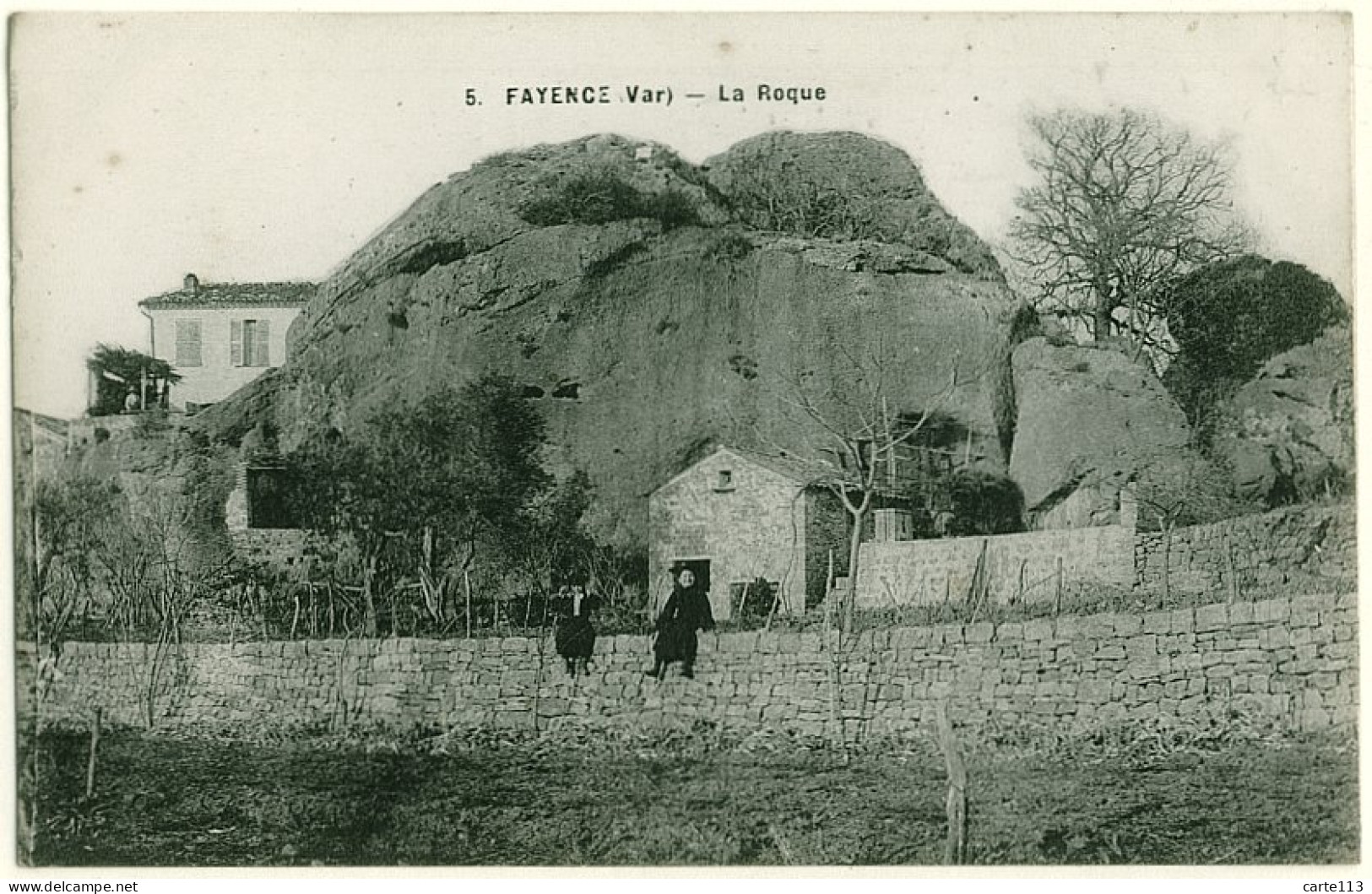 83 - B16225CPA - FAYENCE - La Roque - Très Bon état - VAR - Fayence