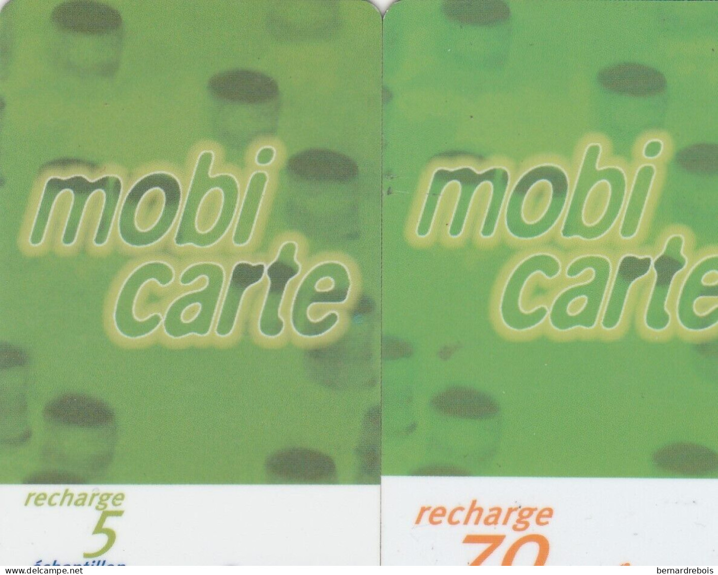 A20 - 2 MOBI Pour 1 Euro - Kaarten Voor De Telefooncel (herlaadbaar)