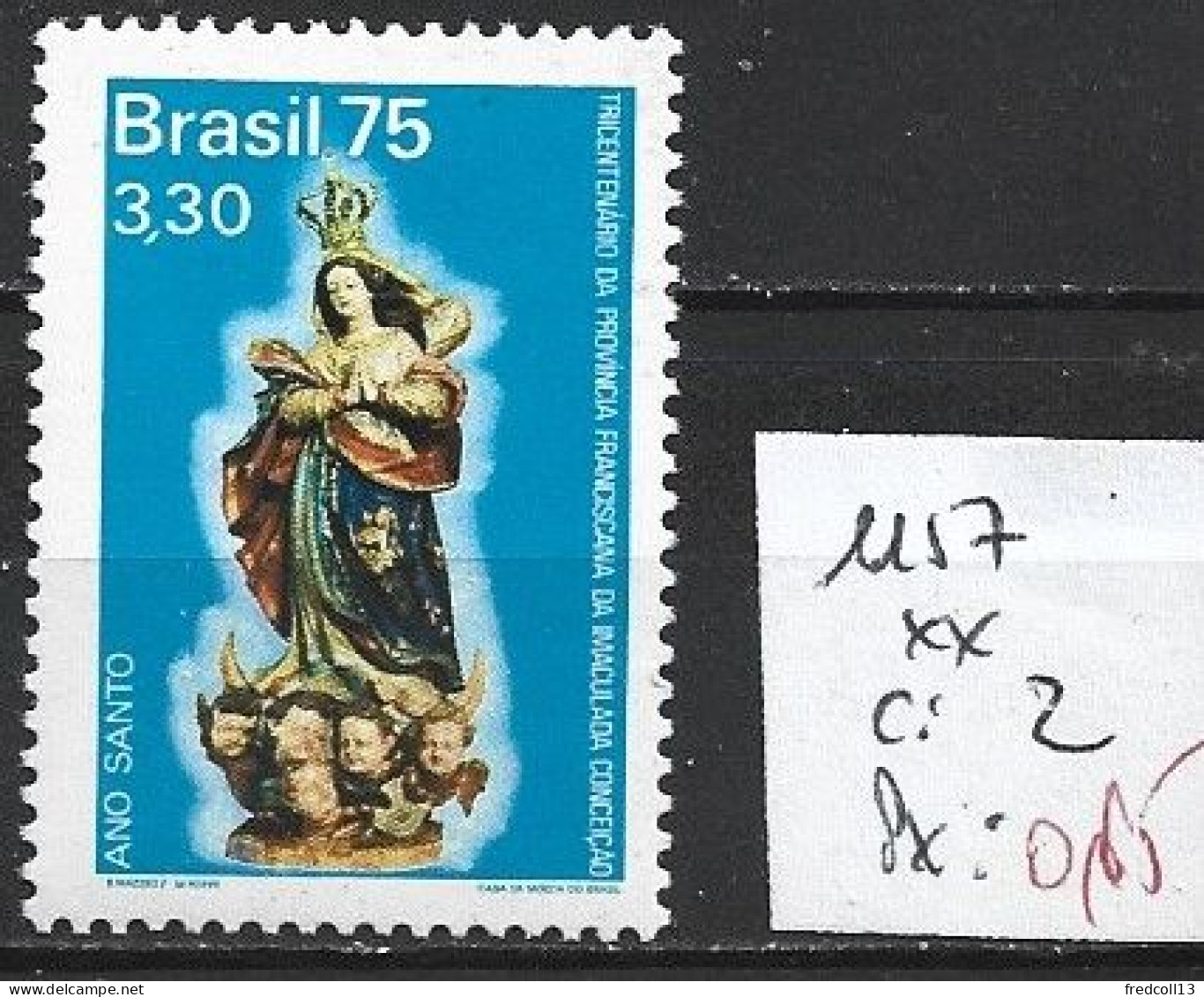 BRESIL 1157 ** Côte 2 € - Ongebruikt