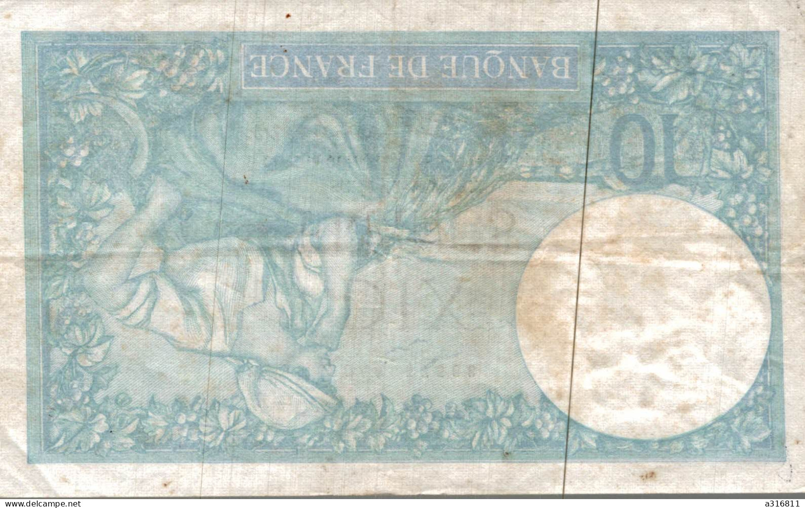 Billet Dix  Francs 1940 - ...-1889 Franchi Antichi Circolanti Durante Il XIX Sec.