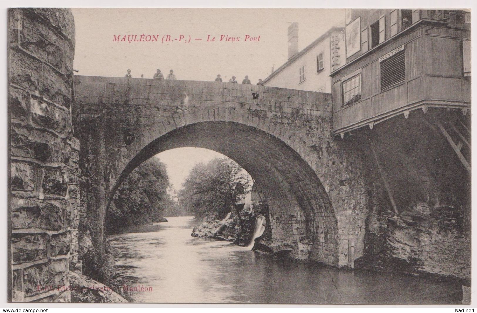 CP - Mauléon - Le Vieux Pont - Mauleon