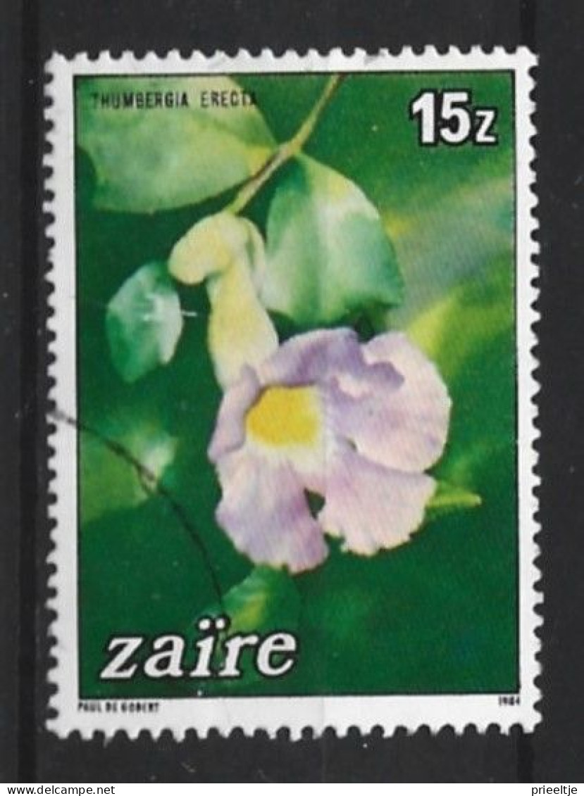Zaire 1984 Flower Y.T. 1166 (0) - Used Stamps