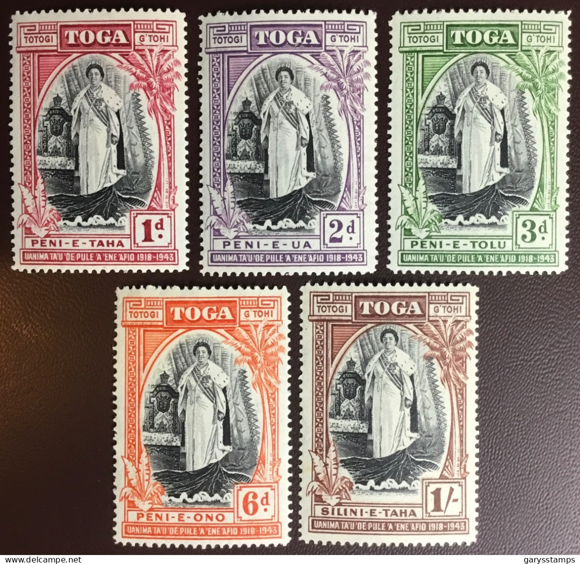 Tonga 1944 Silver Jubilee MH - Tonga (...-1970)