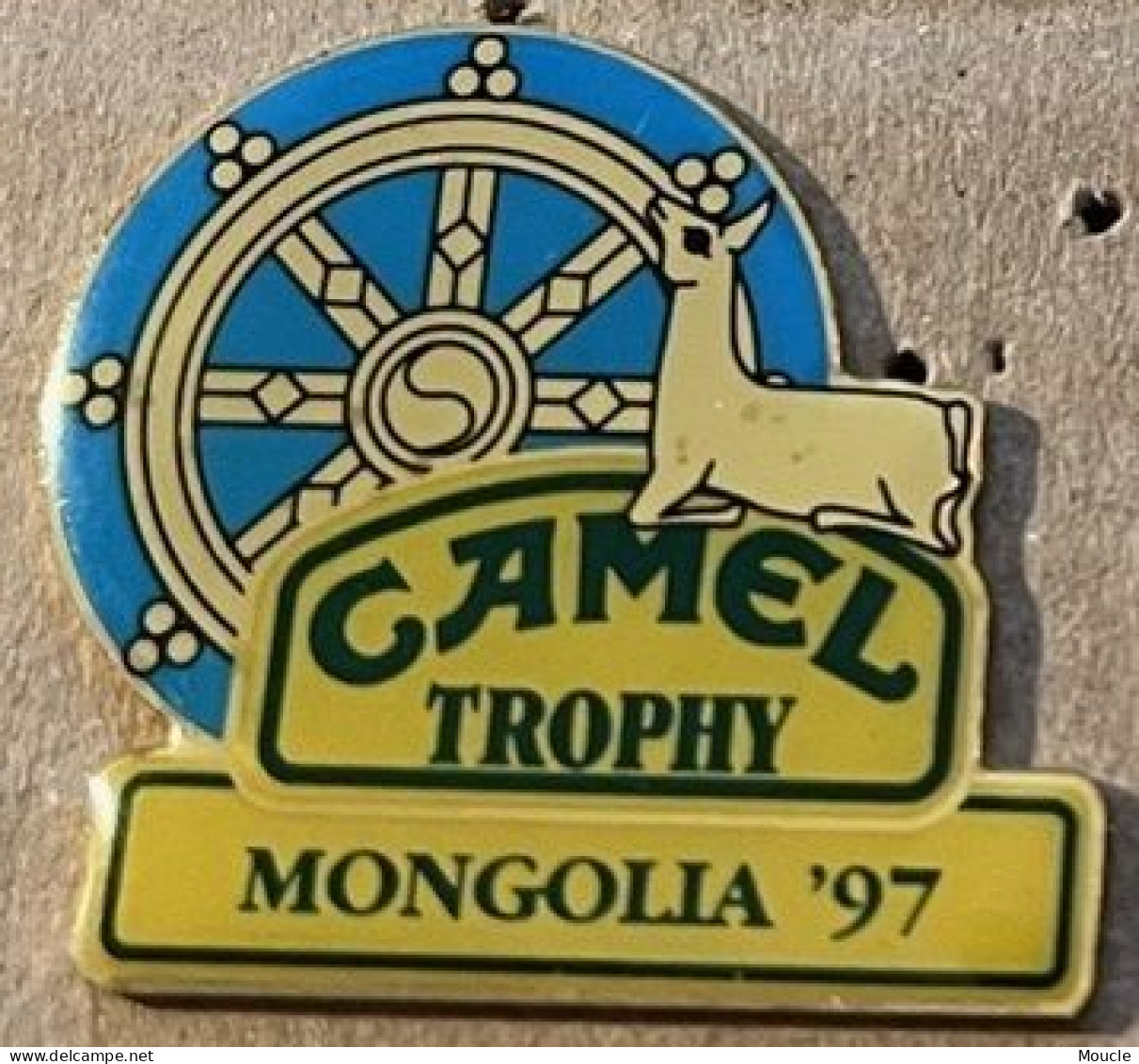 CAMEL TROPHY - MONGOLIA '97 - 1997 - BARRE DE BATEAU - LAMA -                      (31) - Rallye