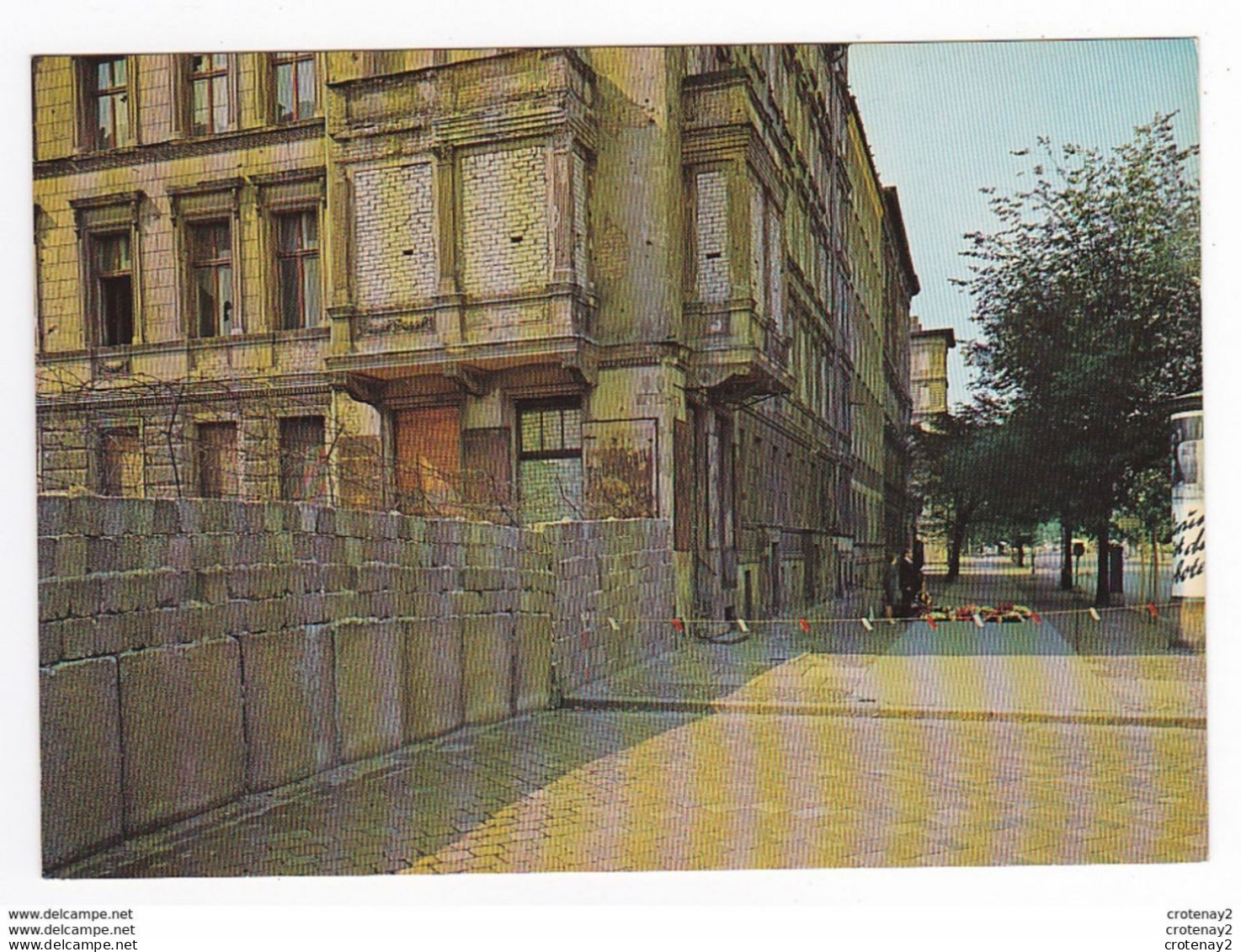 Berlin Mur Bernauer Strasse VOIR DOS - Mur De Berlin