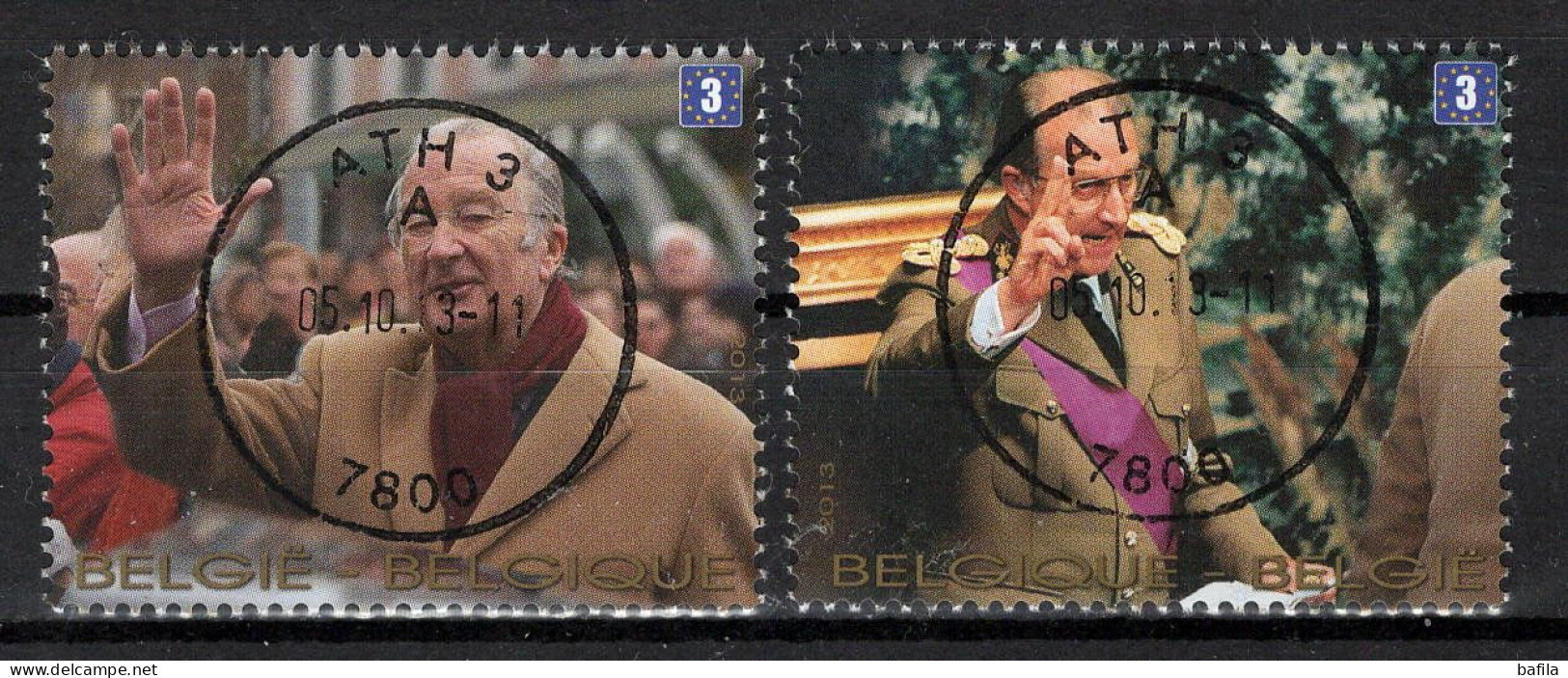 BELGIE: COB 4350/4351 GESTEMPELD. - Used Stamps