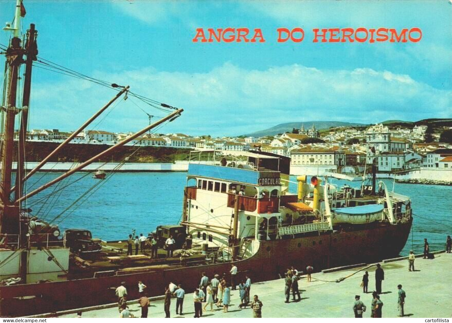 ILHA TERCEIRA , Açores - Angra Do Heroísmo, Porto Das Pipas  (2 Scans) - Açores