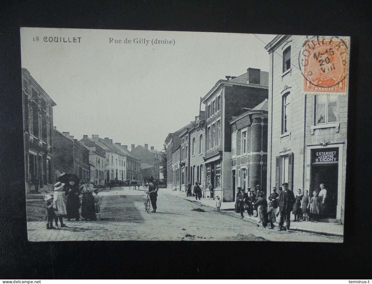 Couillet. Rue De Gilly (droite) - Charleroi