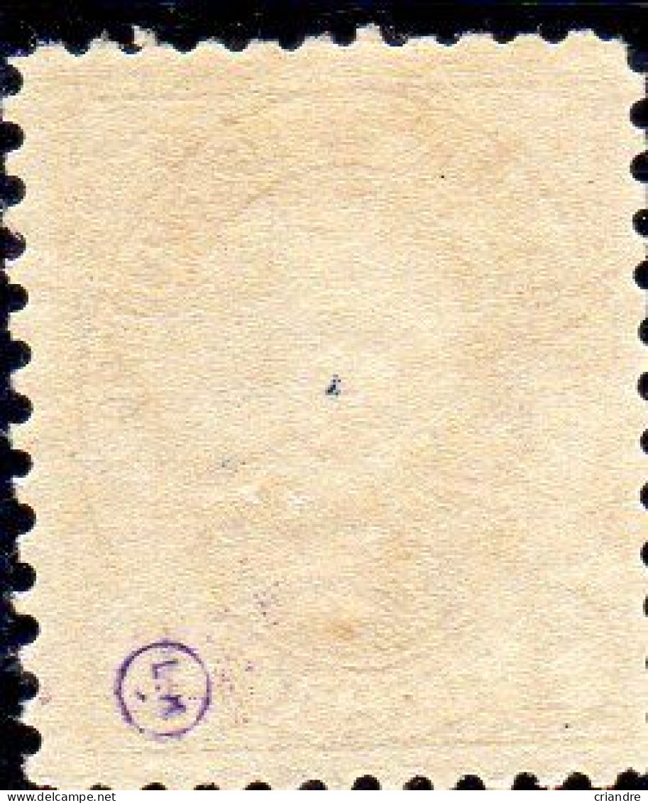 Luxembourg Année 1891-93 Grand Duc Alphonse 1er N°66** - 1891 Adolphe Frontansicht