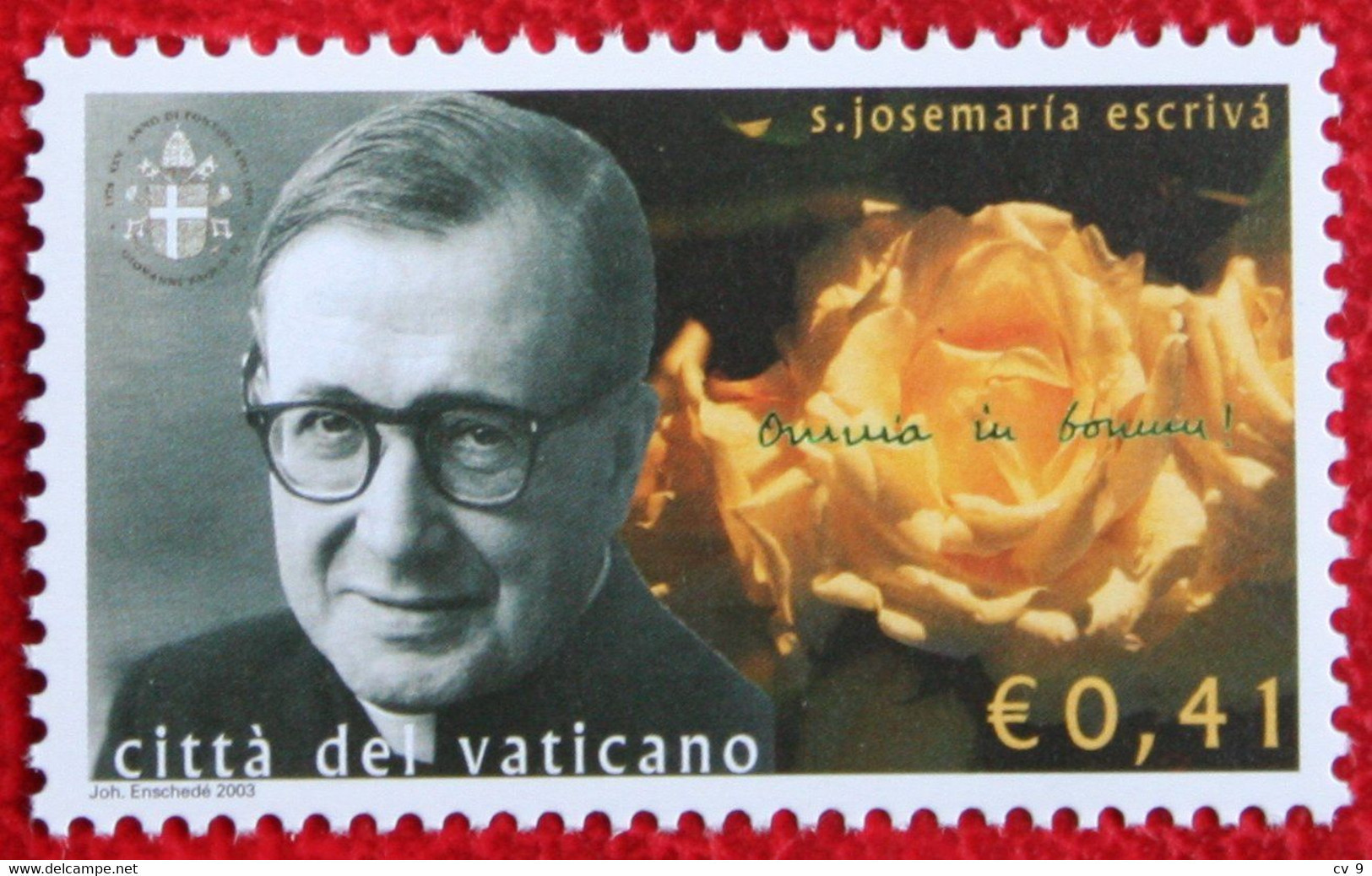 Heiligsprechung Von Josemaría Escriva De Balaguer 2003 Mi 1470 Yv 1323 POSTFRIS / MNH / **  VATICANO VATICAN VATICAAN - Ongebruikt