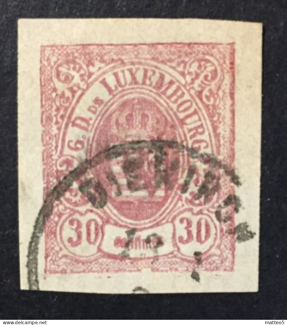 1859 Luxembourg - Coat Of Arms 30c - 1859-1880 Stemmi