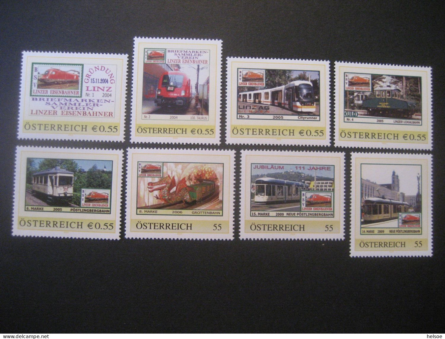 Österreich- PM Gründung Des BSV Linzer Eisenbahner ** Ungebraucht - Timbres Personnalisés