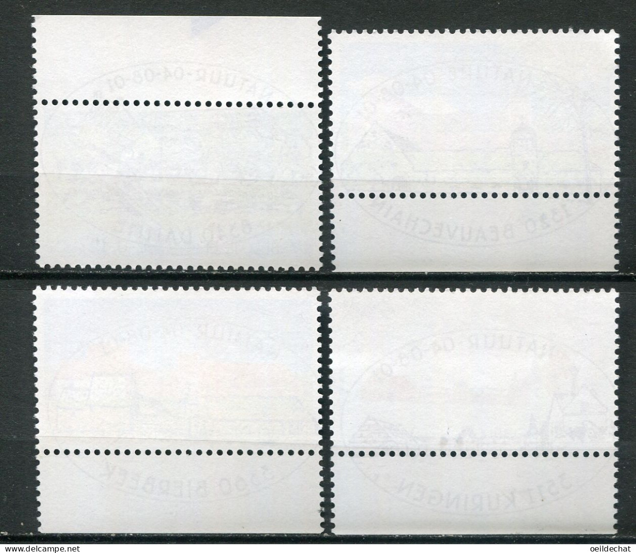 26345 Belgique N°3012/3, 3014, 3016° Fermes  2001  TB - Used Stamps