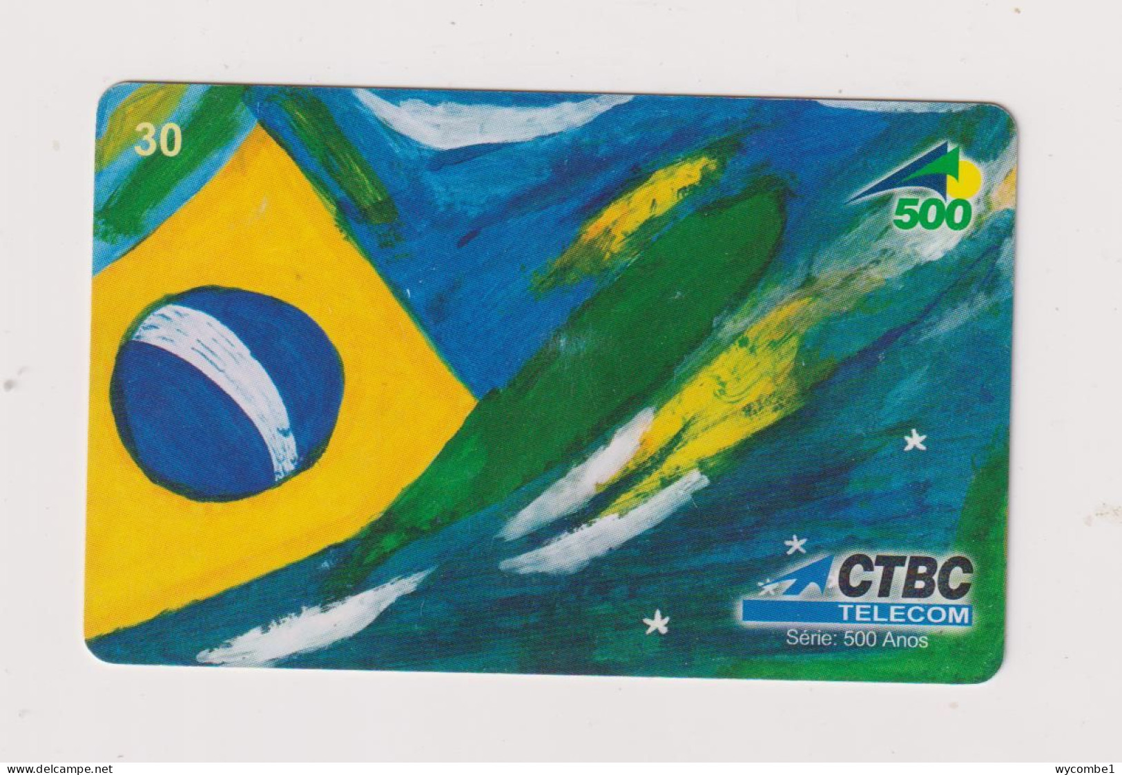 BRASIL -  Redescobrindo O Brasil Inductive  Phonecard - Brasilien