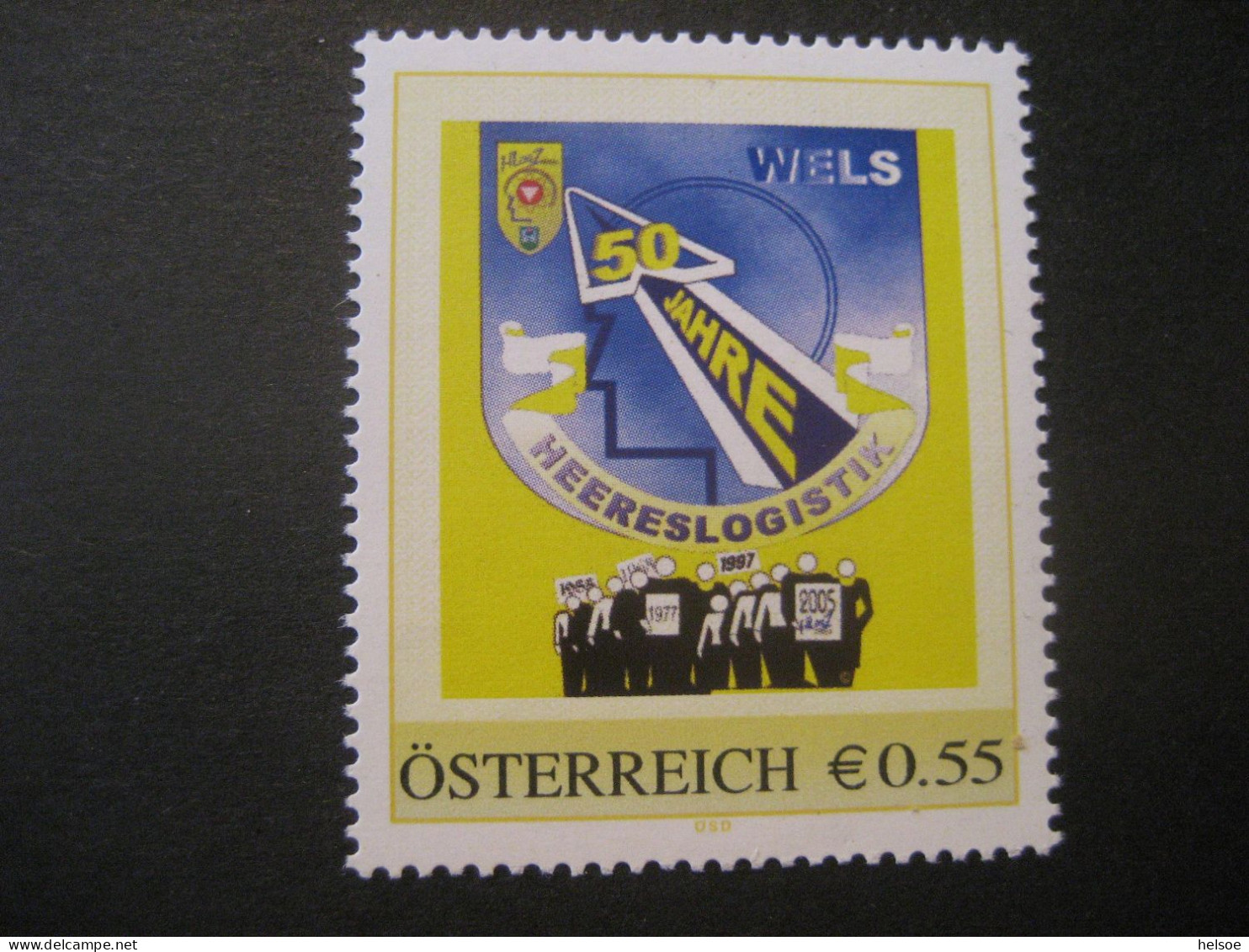 Österreich- PM 50 Jahre Heereslogistik Wels ** Ungebraucht - Personalisierte Briefmarken