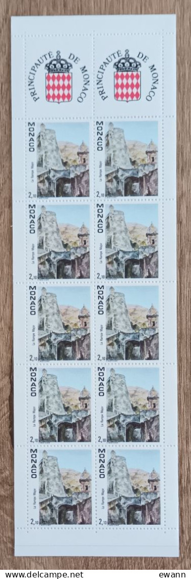 Monaco - Carnet YT N°5 - Vues Du Vieux Monaco Ville - 1990 - Neuf - Postzegelboekjes