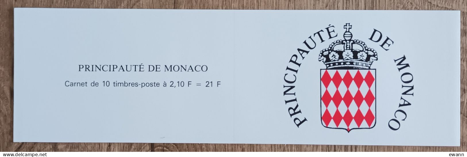 Monaco - Carnet YT N°5 - Vues Du Vieux Monaco Ville - 1990 - Neuf - Postzegelboekjes