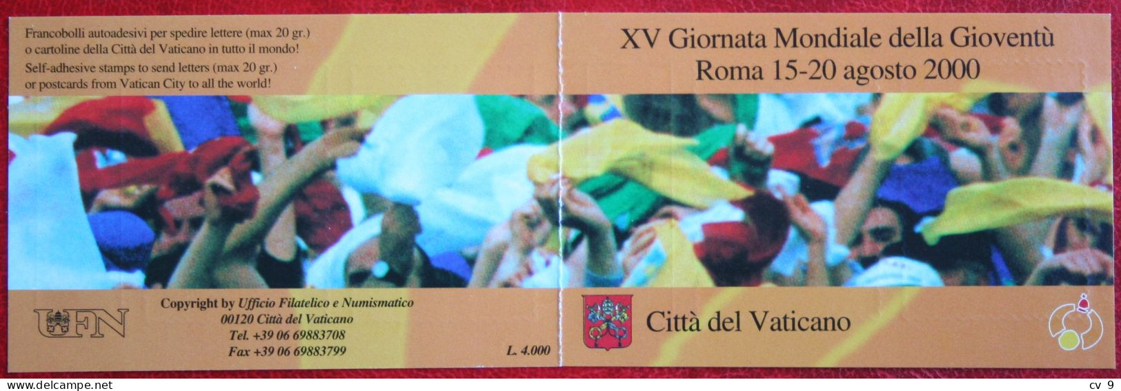 Booklet Weltjugendtag, Rom Rome 2000 Mi 1350 Yv 1202 POSTFRIS / MNH / ** VATICANO VATICAN VATICAAN - Libretti