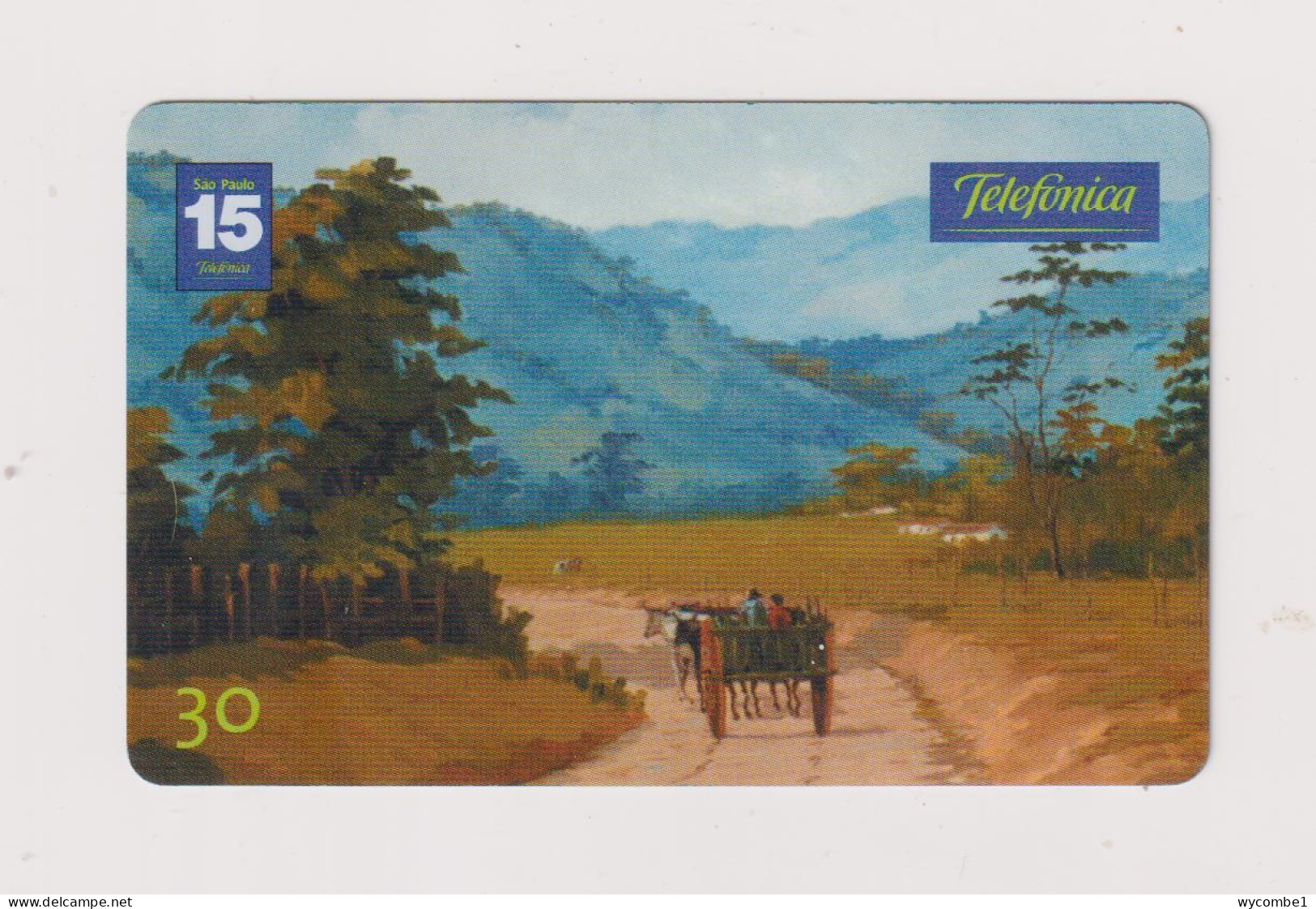 BRASIL -  A Carroca Inductive  Phonecard - Brésil