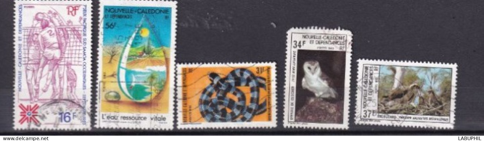 NOUVELLE CALEDONIE Dispersion D'une Collection Oblitéré Used  1983 - Oblitérés