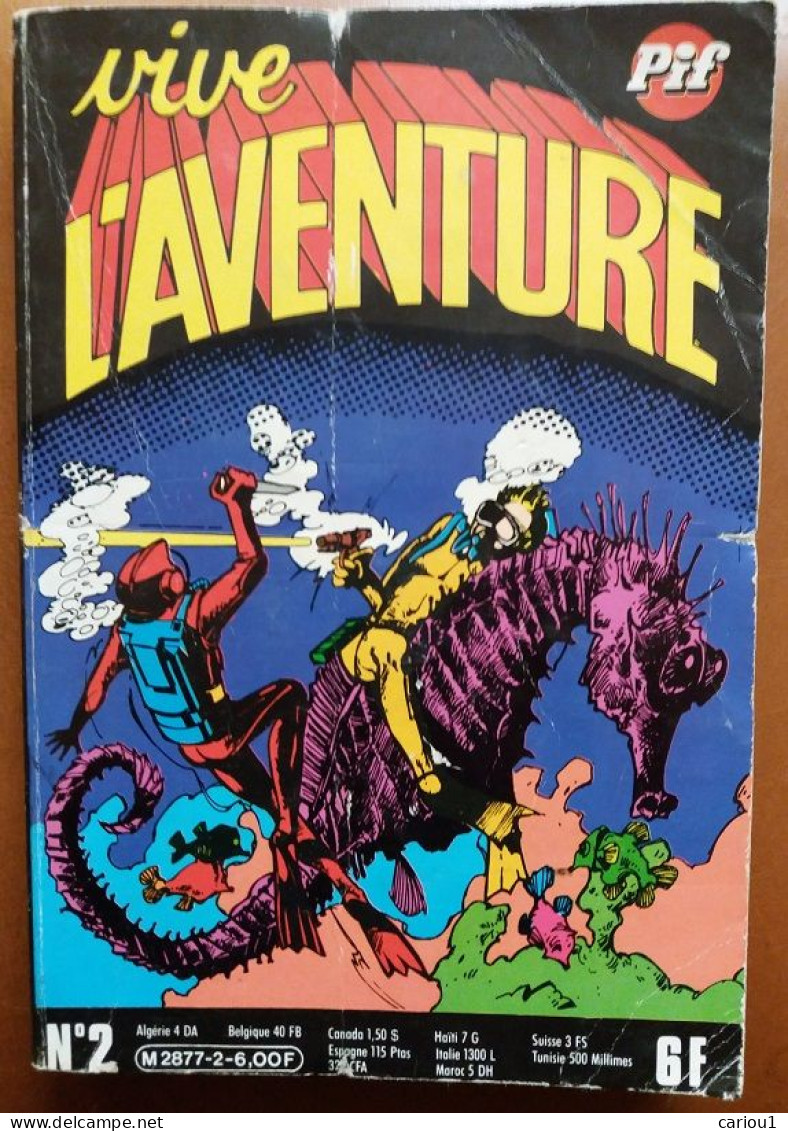 C1  PIF Vive L Aventure # 2 1980 Doc Justice GRELE Loup Noir ROBIN DES BOIS Port Inclus France - Pif - Autres