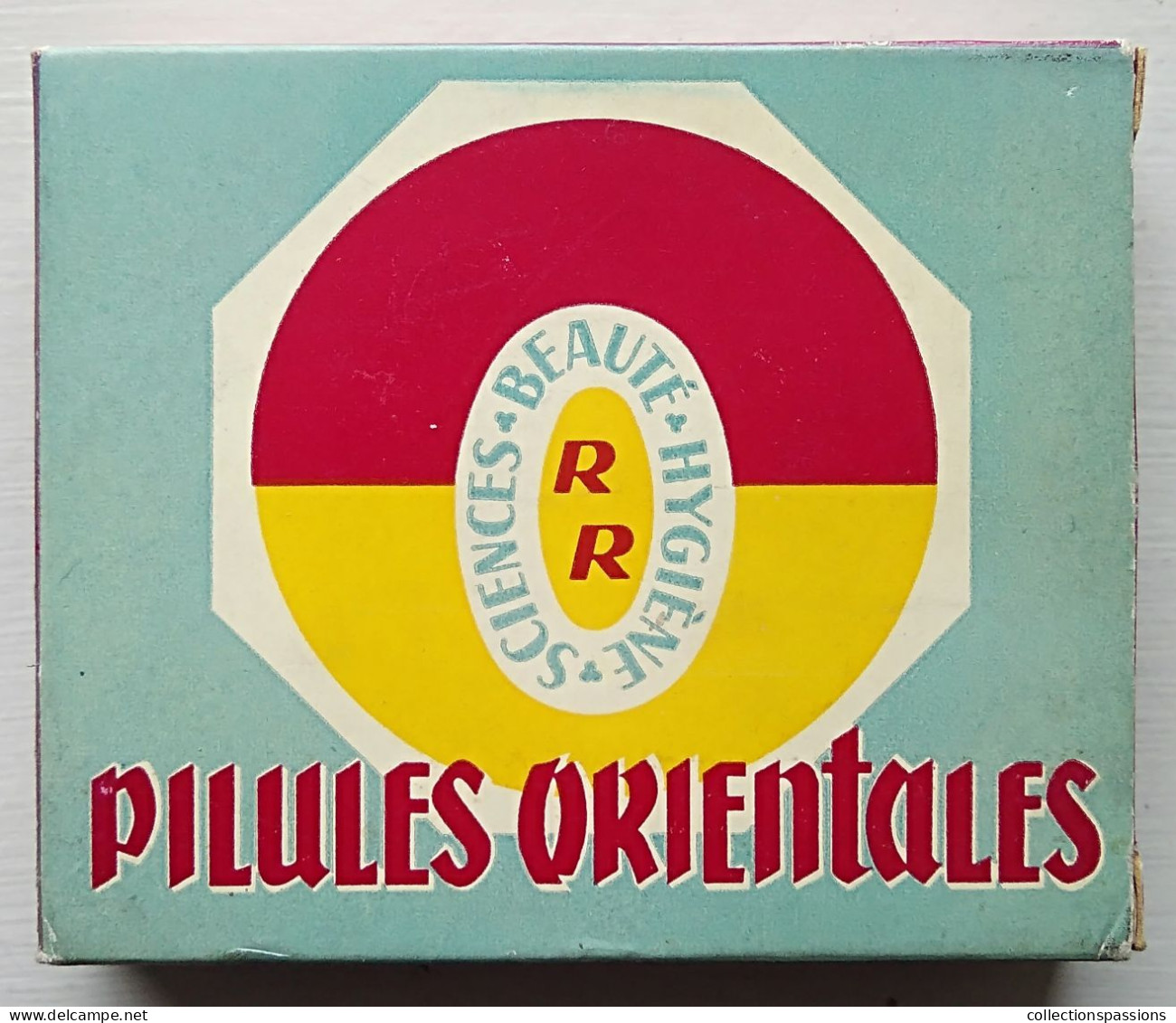 - Ancienne Boite De Pilules - Pilules Orientales - Objet Ancien De Collection - Pharmacie - - Medizinische Und Zahnmedizinische Geräte