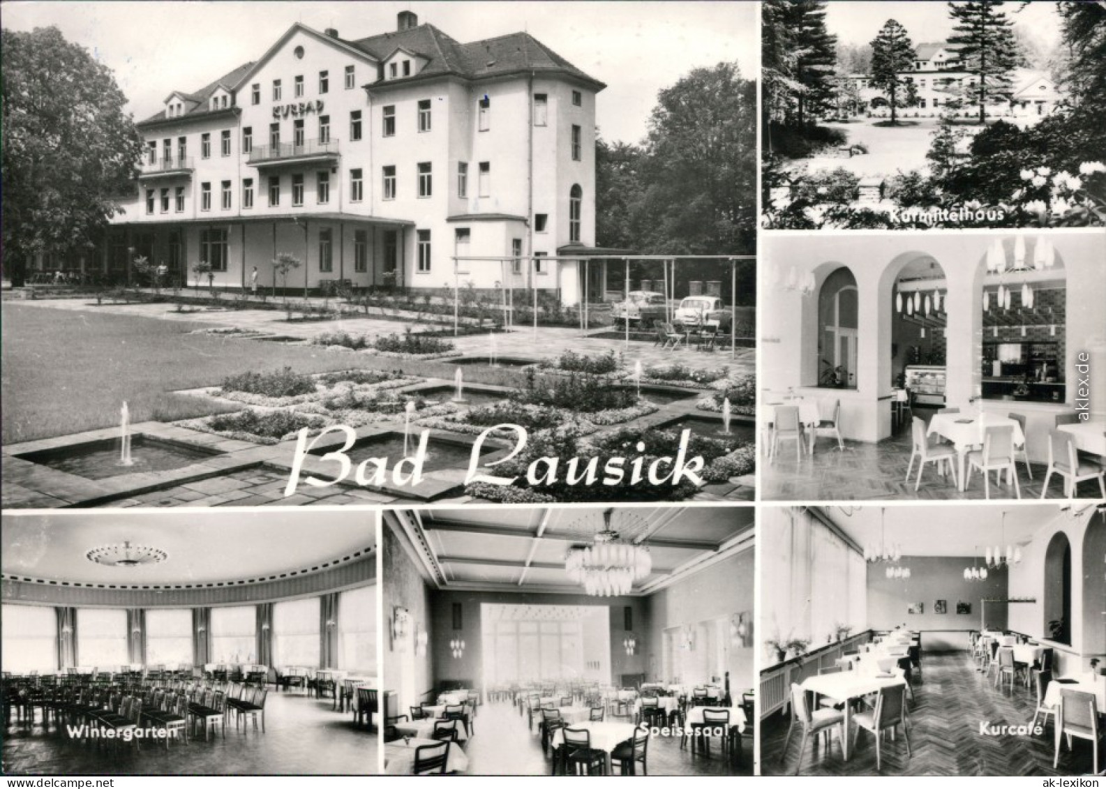 Ansichtskarte Bad Lausick Lausigk Kurhaus 1976 - Bad Lausick